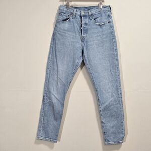 Levi's 501  Classic Light Blue Straight Jeans